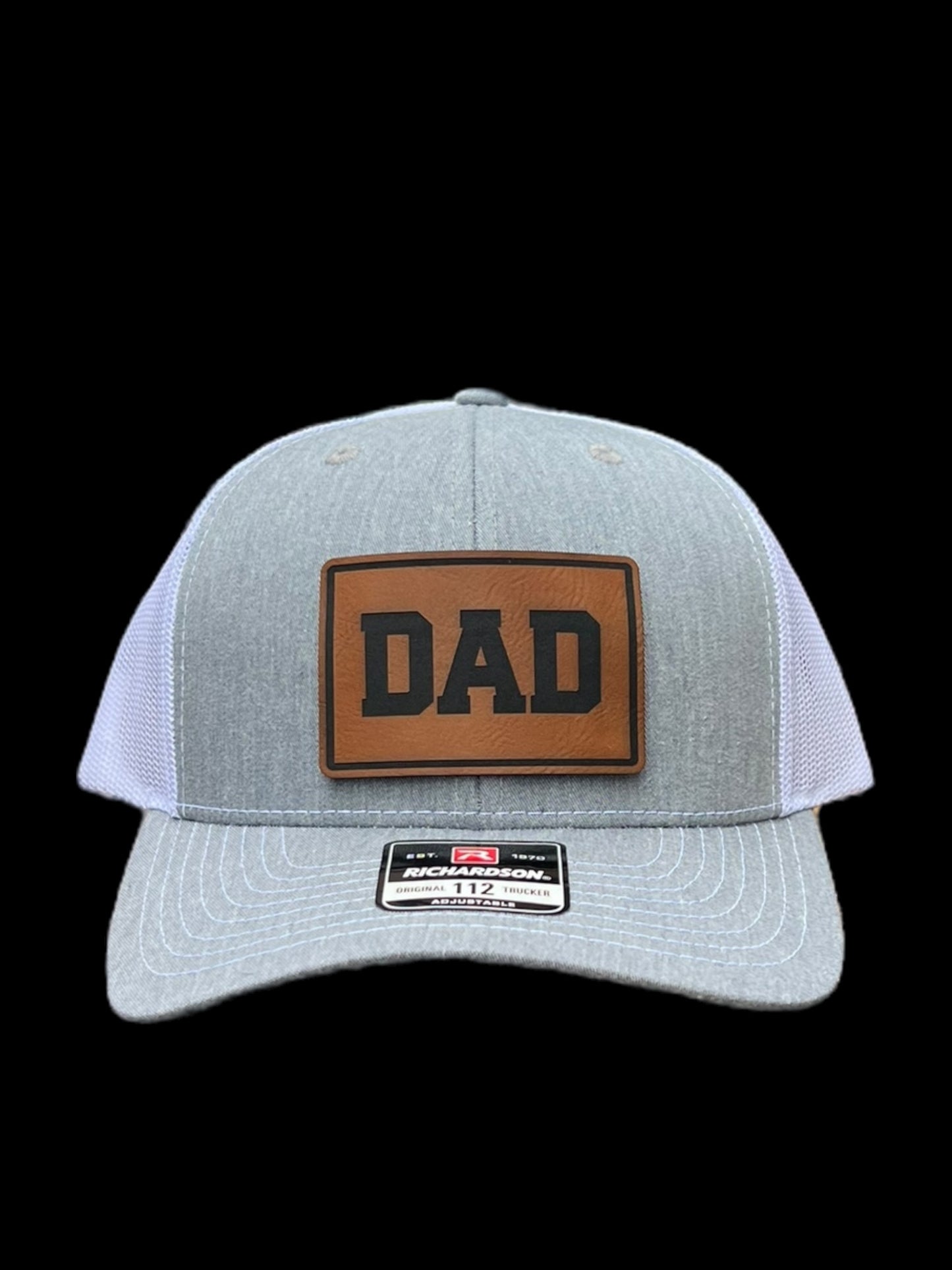 Dad Rawhide Leatherette Patch Hat Richardson 112