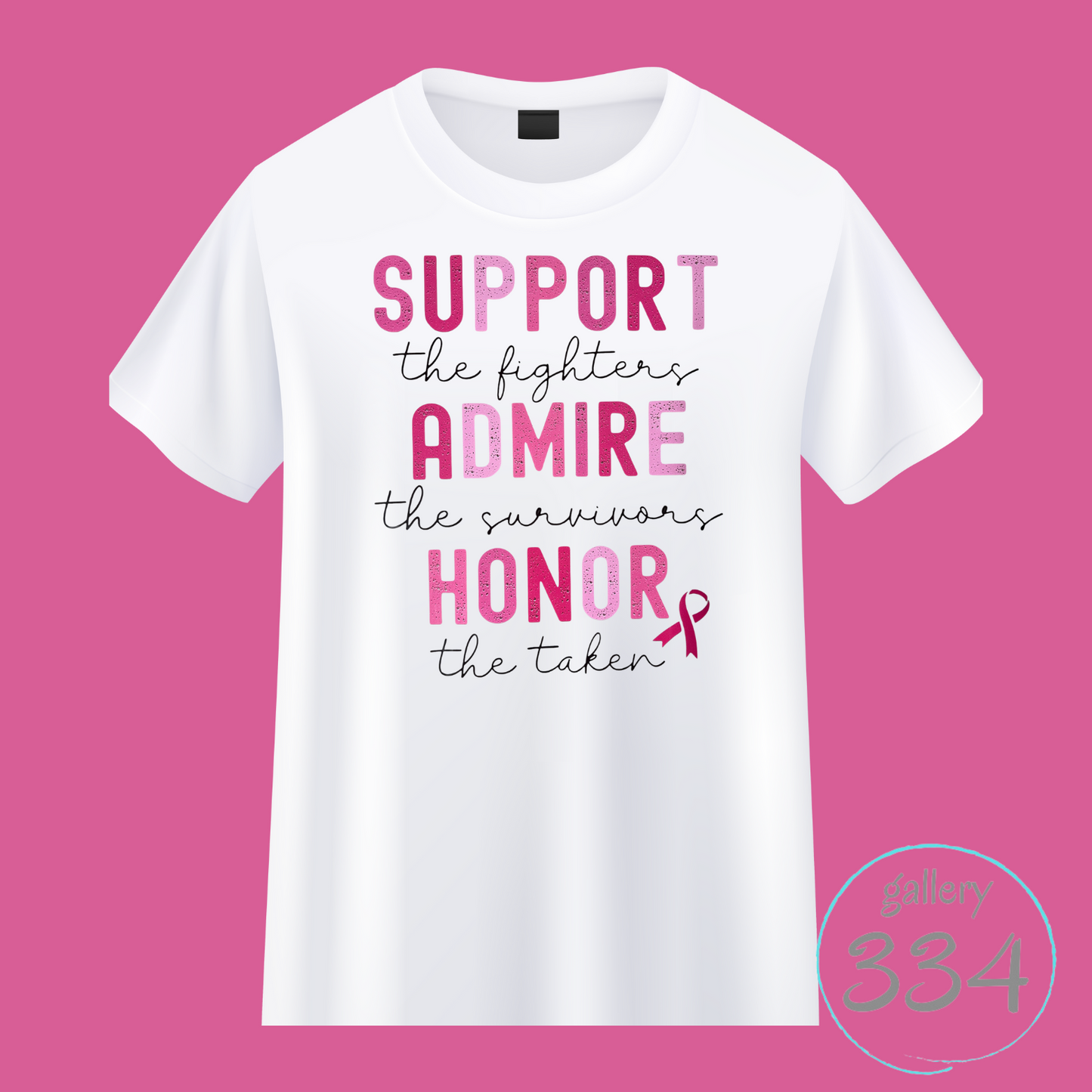 Support Breast Cancer T-Shirt
