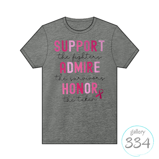 Support Breast Cancer T-Shirt