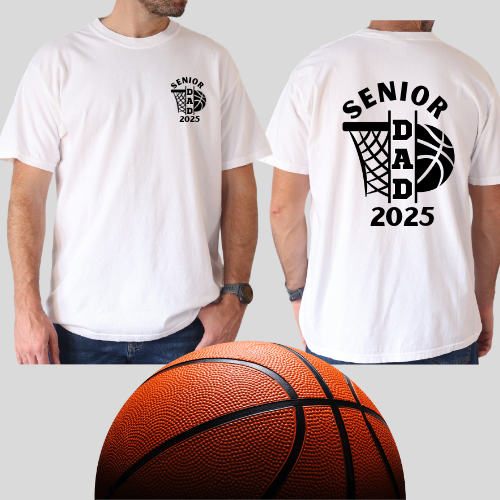 Comfort Colors S/S - Senior Dad Basketball t-shirt