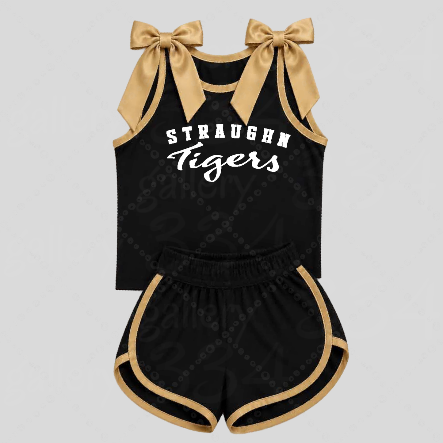 Straughn Tigers Custom Spirit Set – Tank Top & Shorts (Pre-Order Deposit) Gallery 334