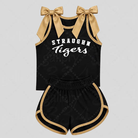 Straughn Tigers Custom Spirit Set – Tank Top & Shorts (Pre-Order Deposit) Gallery 334