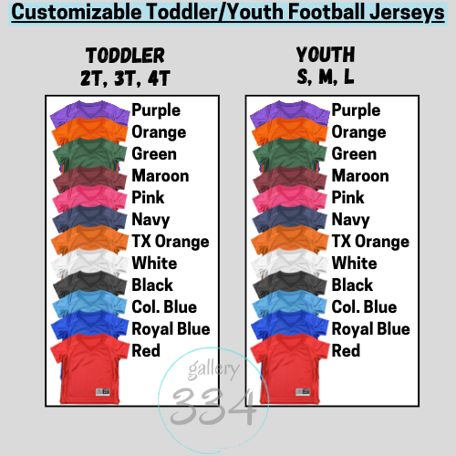 Local Team Customized Youth Fan Jersey