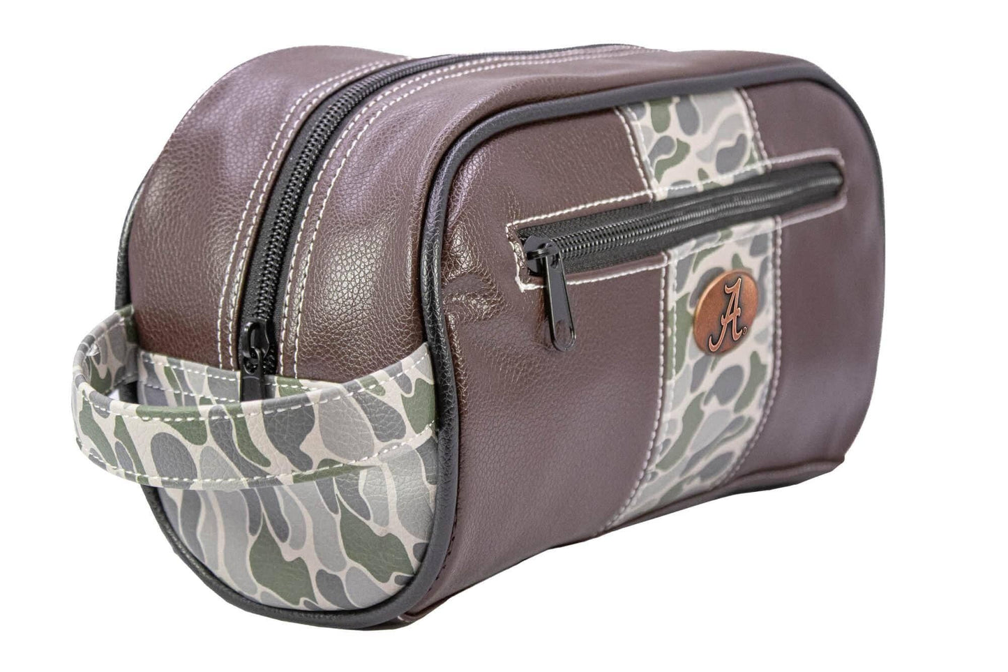 Alabama Crimson Tide Men's Camo Dopp Kit.