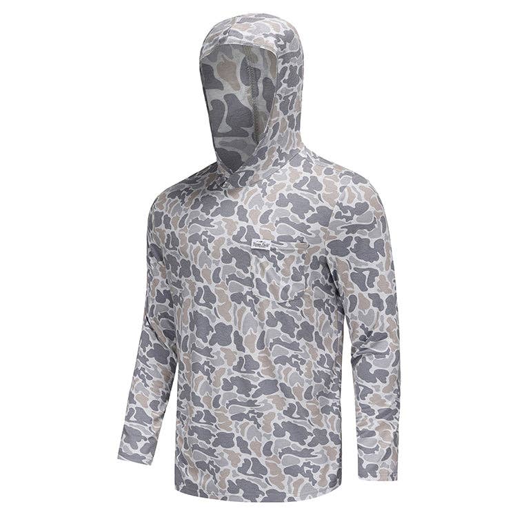 Drift Performance Hoodie - Smoke Camo Honey Hole Outdoors