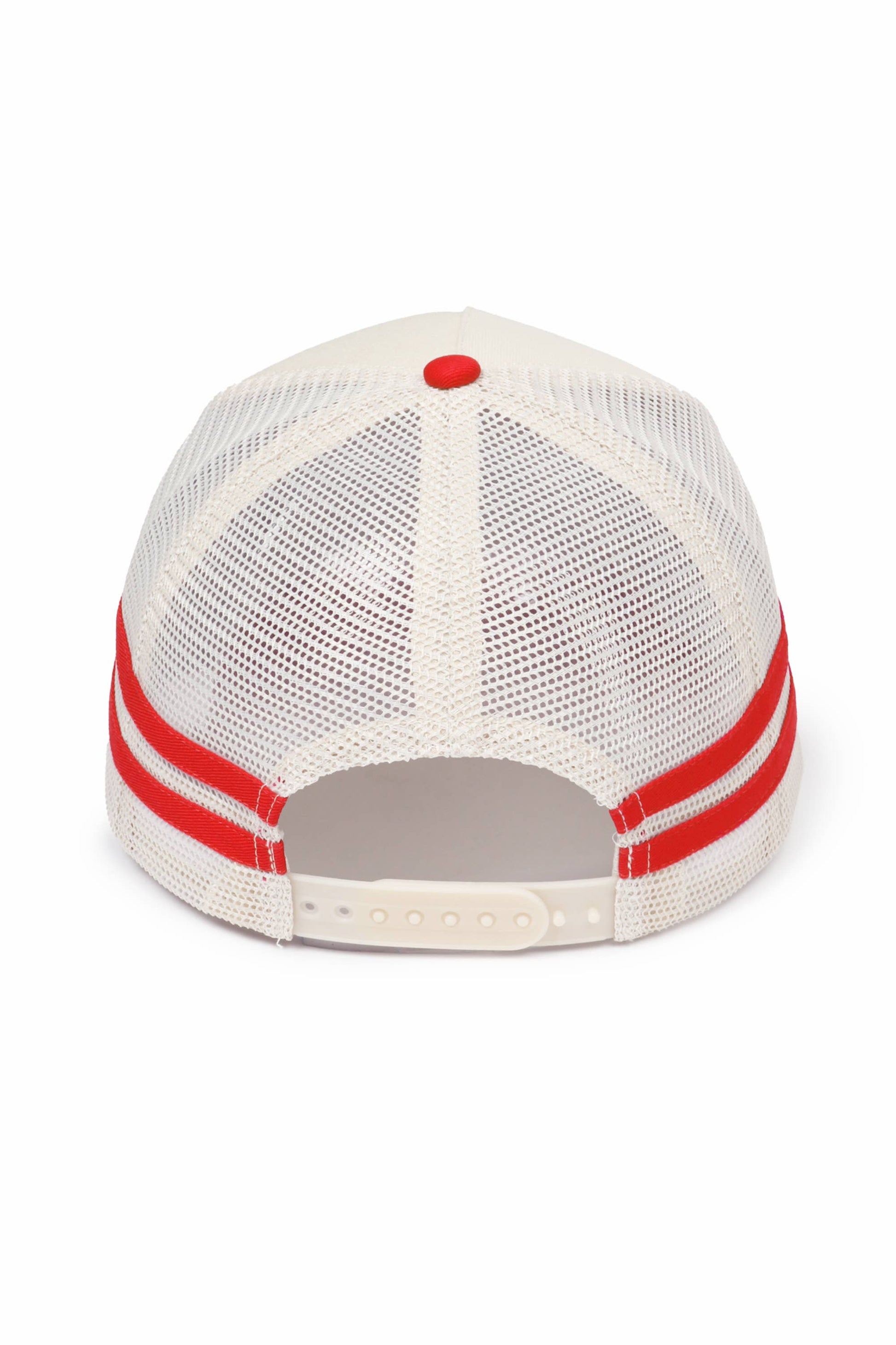 Retro Stripe Mesh Trucker Cap David And Young