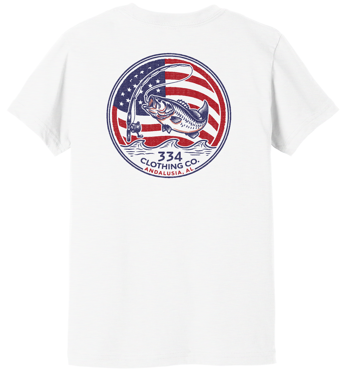 334 Flag Bass T-Shirt Gallery 334