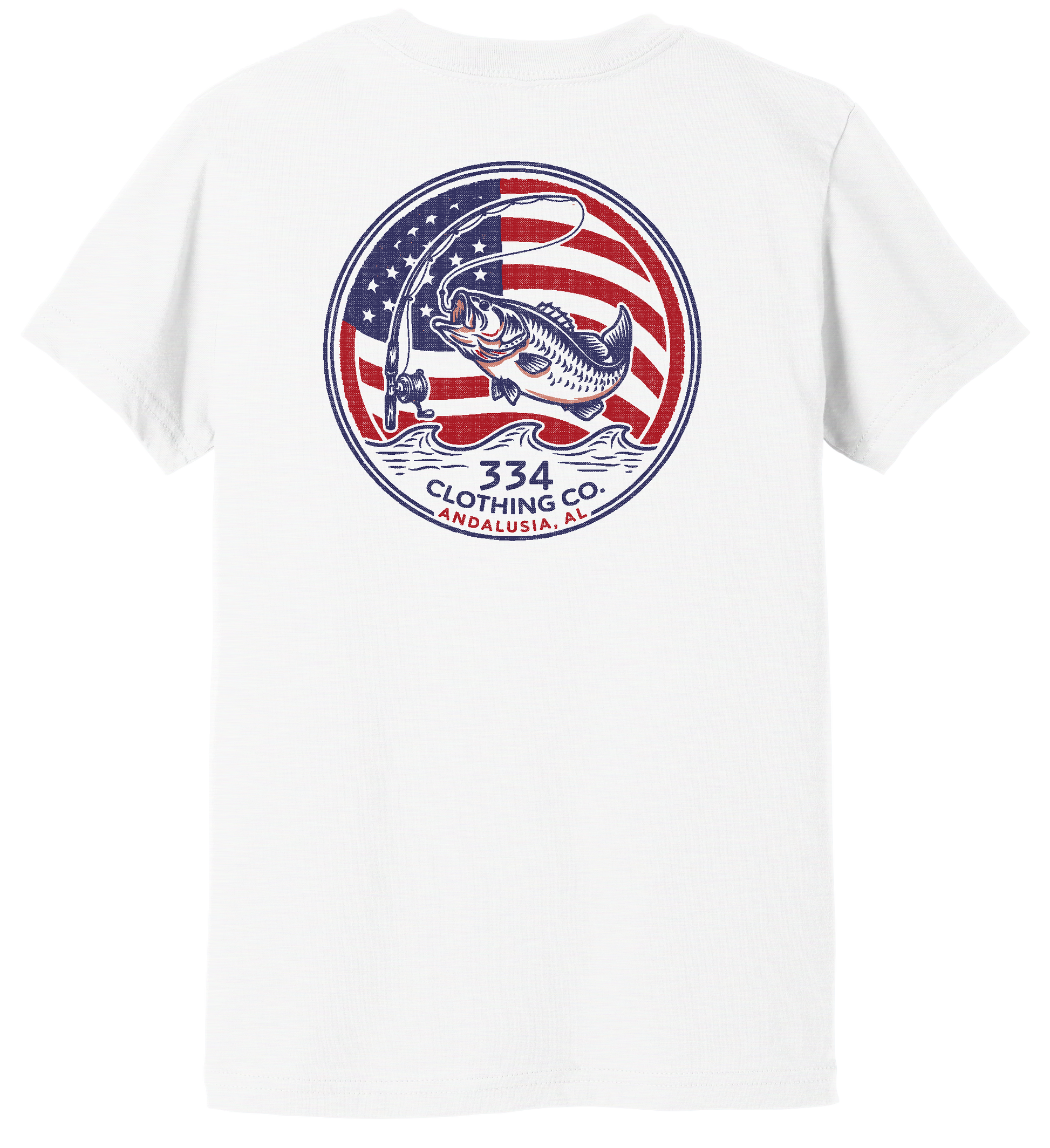 334 Flag Bass T-Shirt Gallery 334