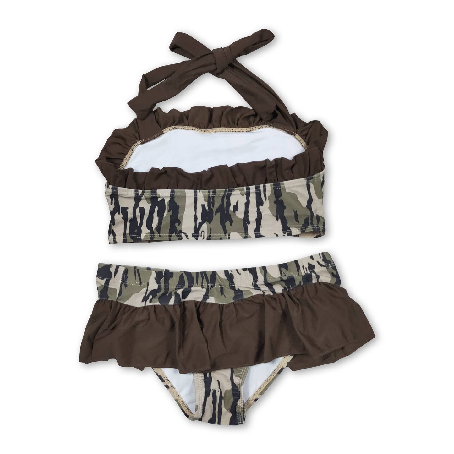 Bottomland print adult men summer swim trunks