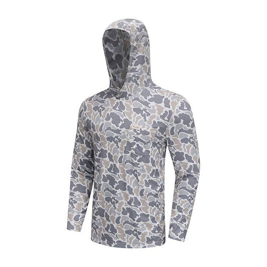 Drift Performance Hoodie - Smoke Camo Honey Hole Outdoors