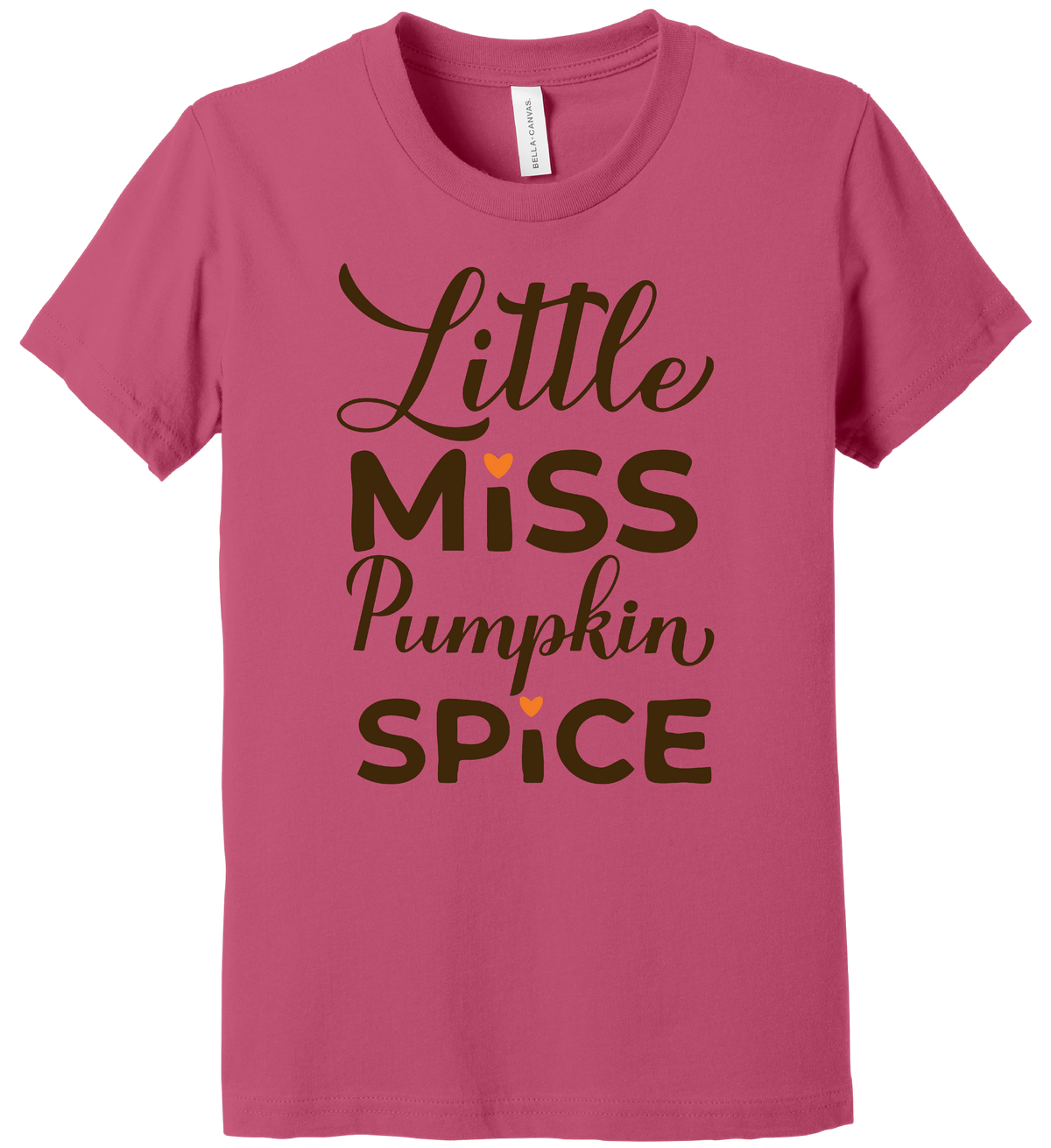Youth Little Miss Pumpkin Spice - Short Sleeve T-Shirt Gallery 334