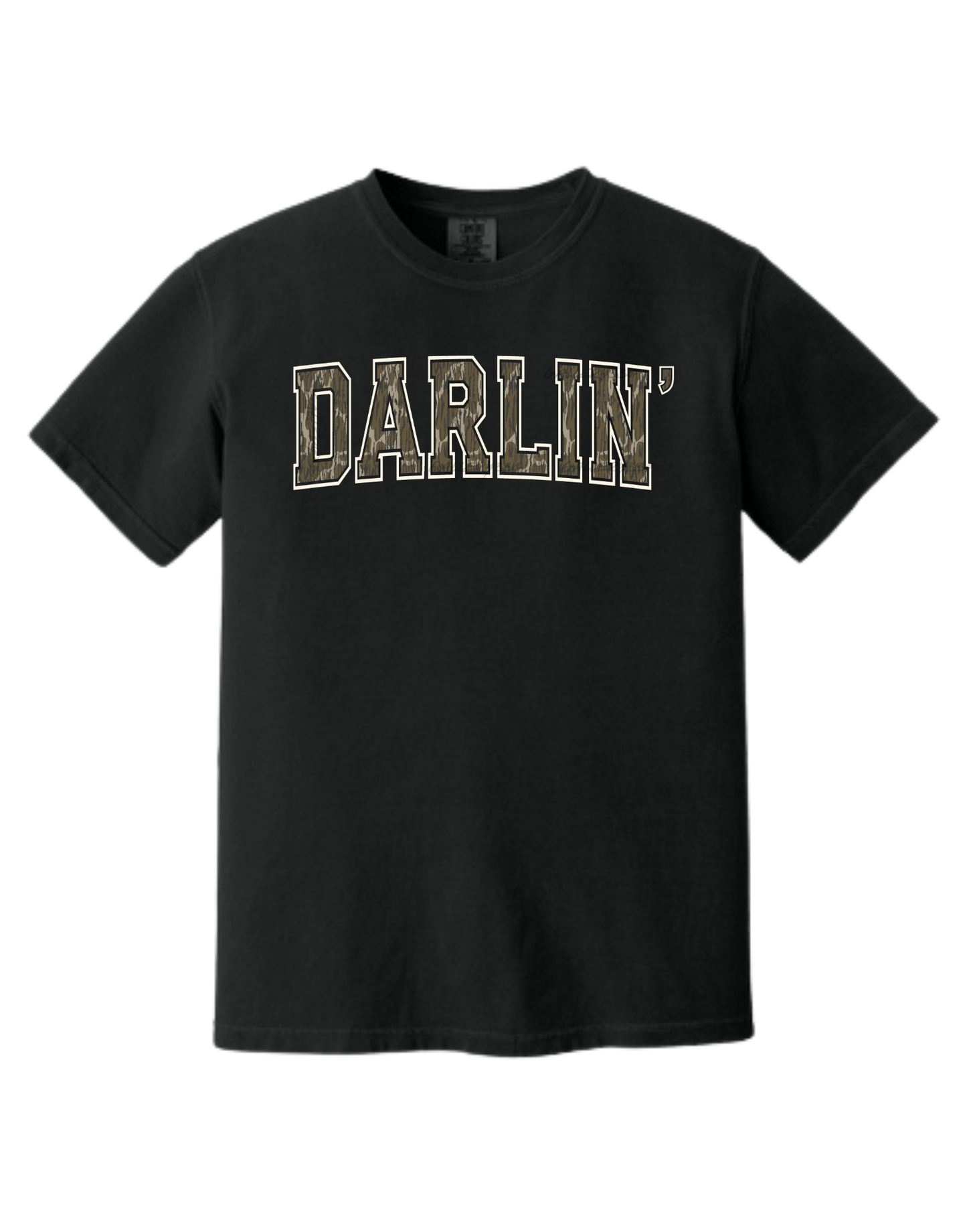 Darlin' Bottomland Camo Shirt- Comfort Colors T-Shirt Comfort Colors