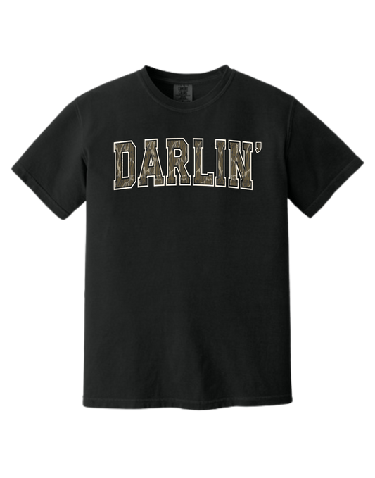 Darlin' Bottomland Camo Shirt- Comfort Colors T-Shirt Comfort Colors