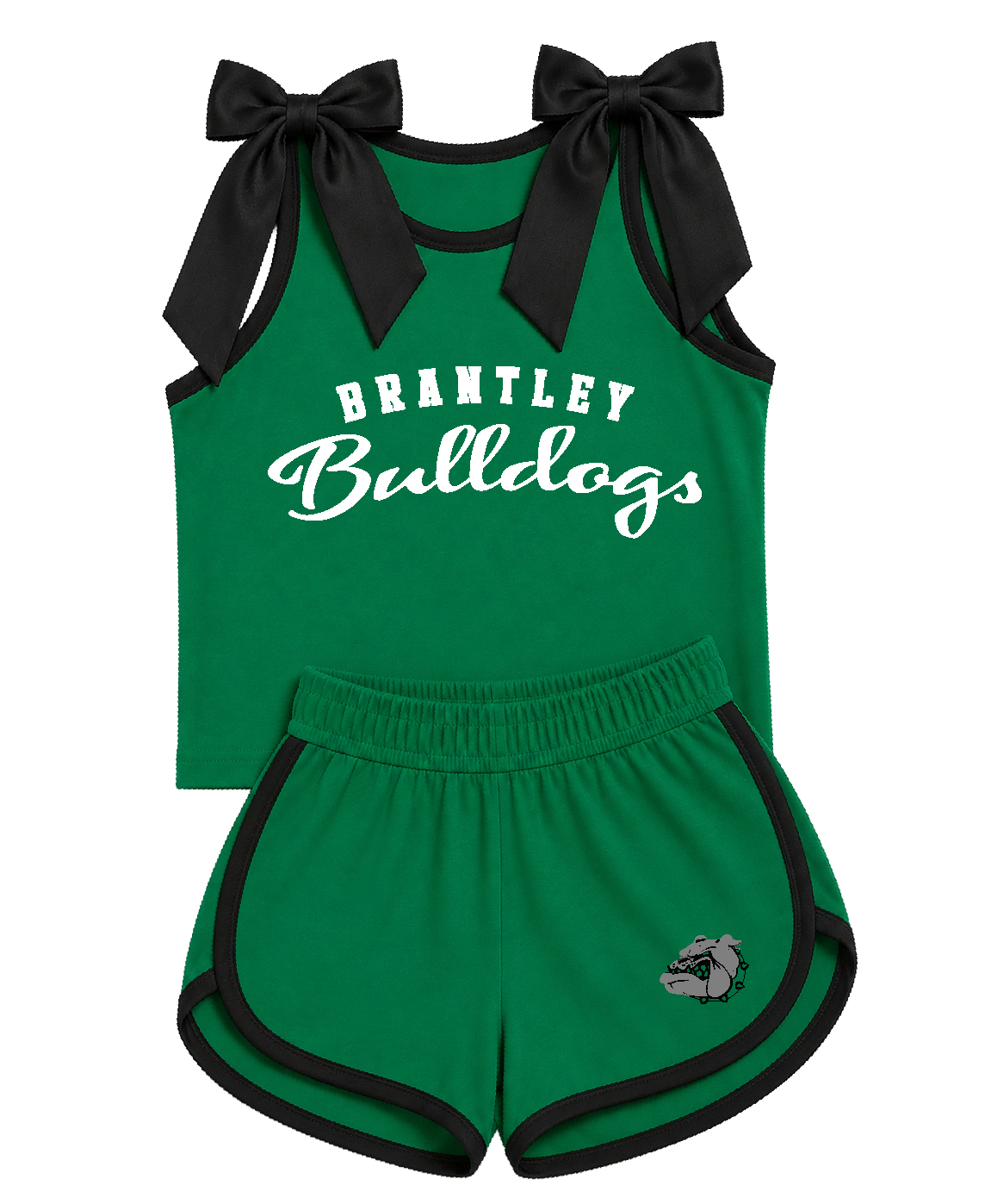 Brantley Bulldogs Custom Spirit Set – Tank Top & Shorts (Pre-Order Deposit) Gallery 334