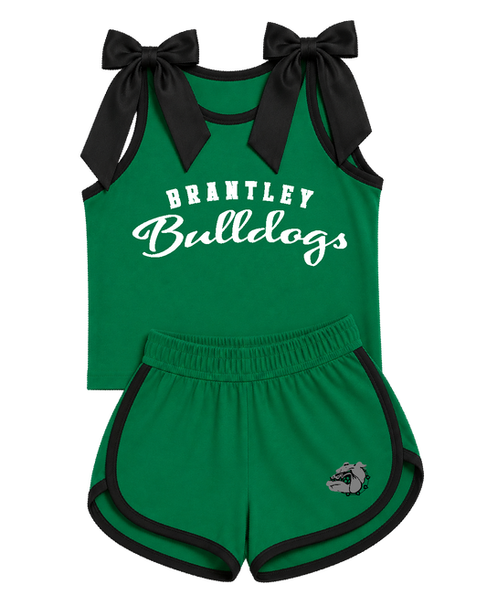 Brantley Bulldogs Custom Spirit Set – Tank Top & Shorts (Pre-Order Deposit) Gallery 334