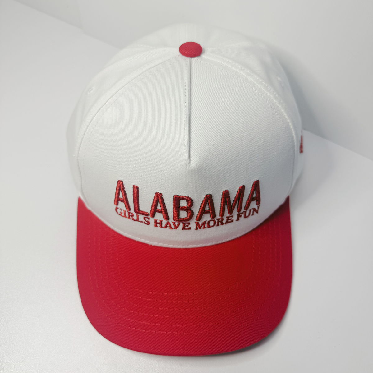 TRR - Cotton Structured Hat - ALABAMA Girls Have More fun TEELUX