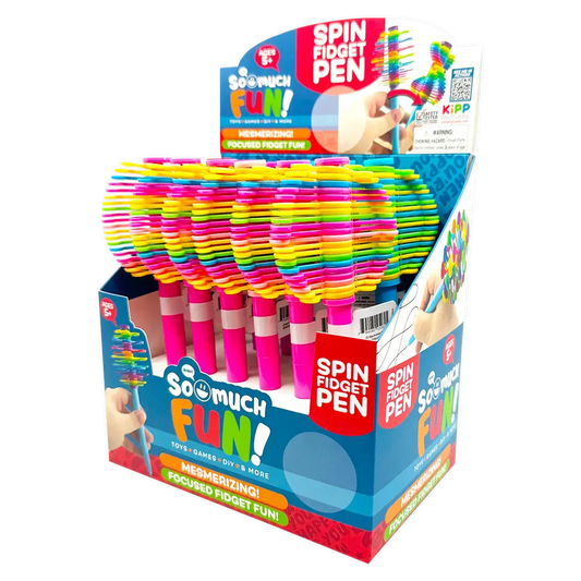 So Much Fun! Spinning Fidget Pen Assortment - 12/Display