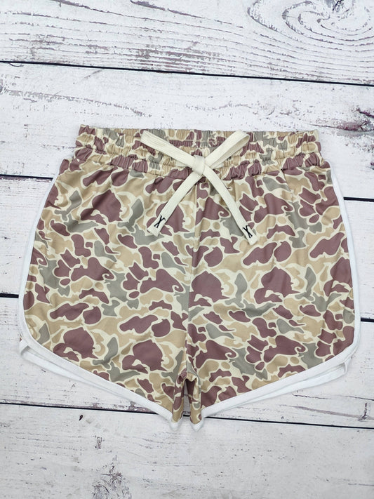 Camouflage Print Women's Shorts