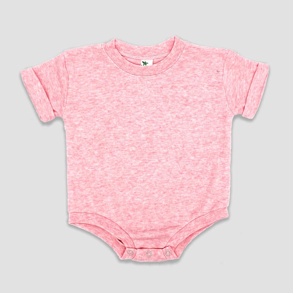 Infant Short Sleeve Baby Bubble Romper Trendy Super Soft DIY Laughing Giraffe