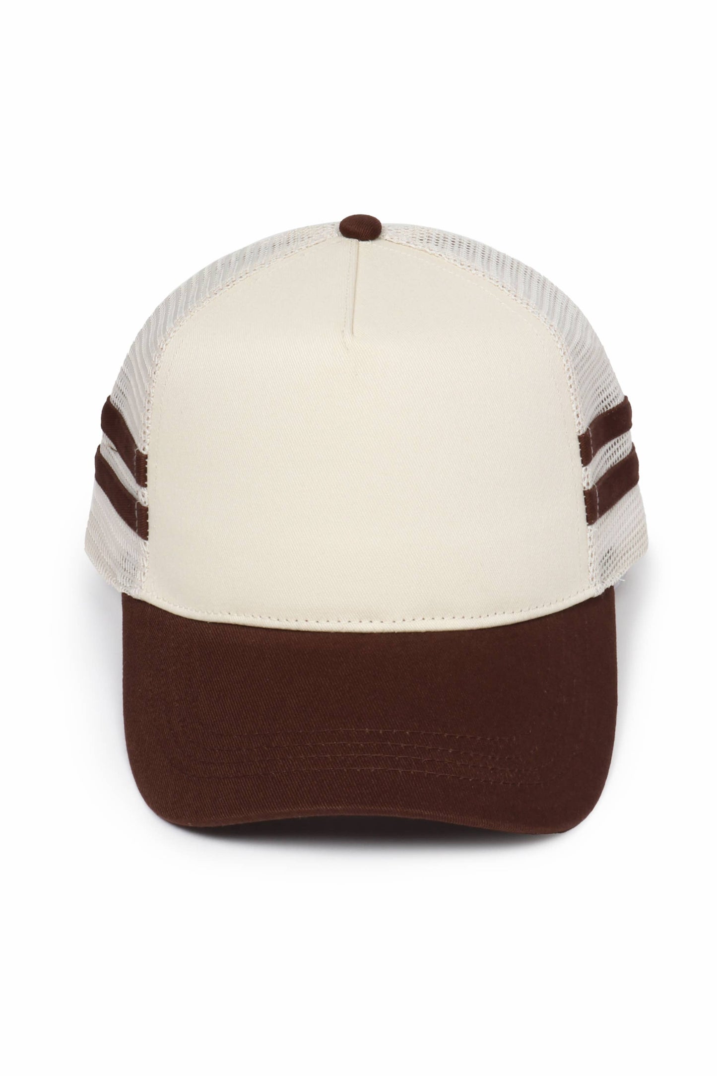Retro Stripe Mesh Trucker Cap David And Young