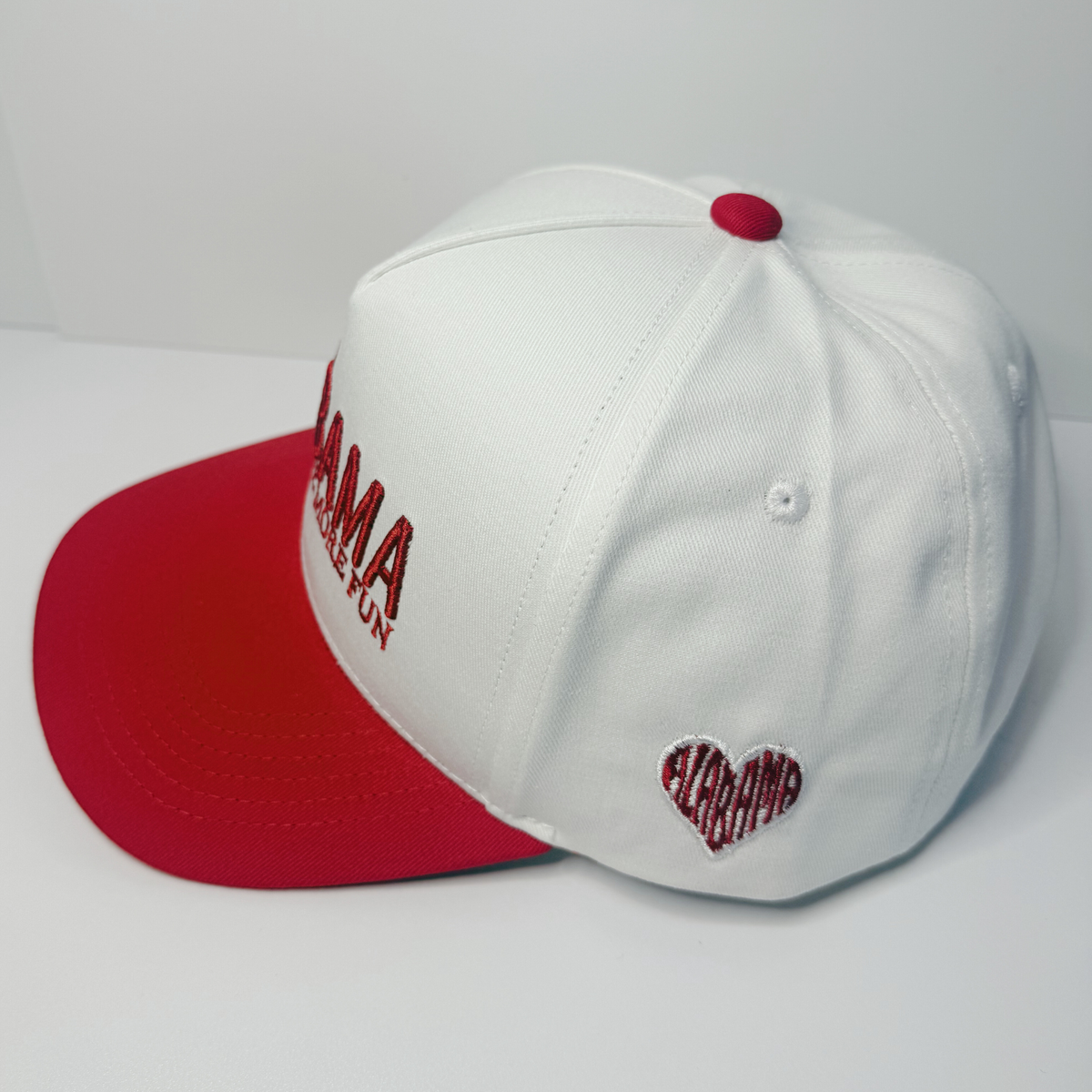 TRR - Cotton Structured Hat - ALABAMA Girls Have More fun TEELUX