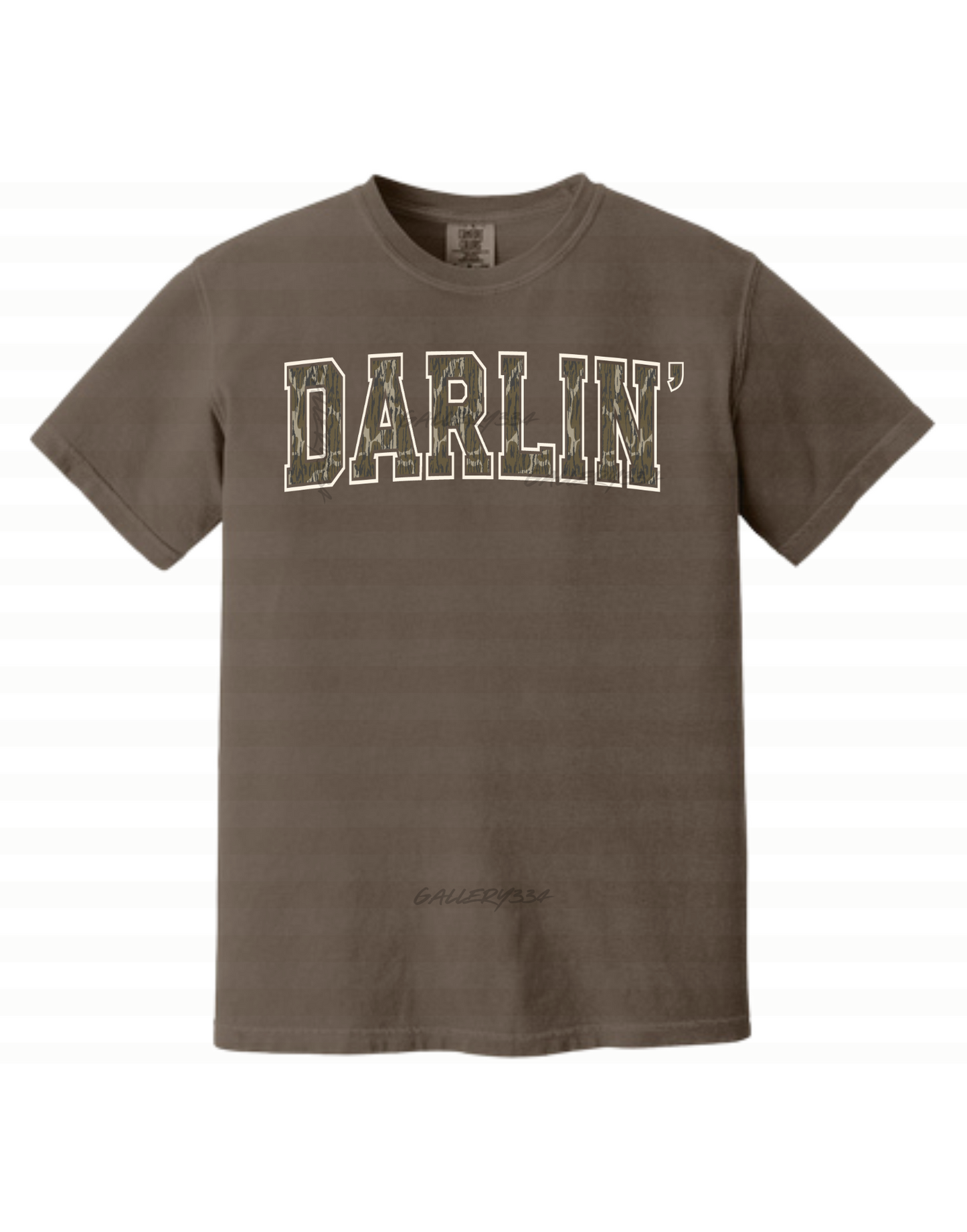 Darlin' Bottomland Camo Shirt- Comfort Colors T-Shirt Comfort Colors