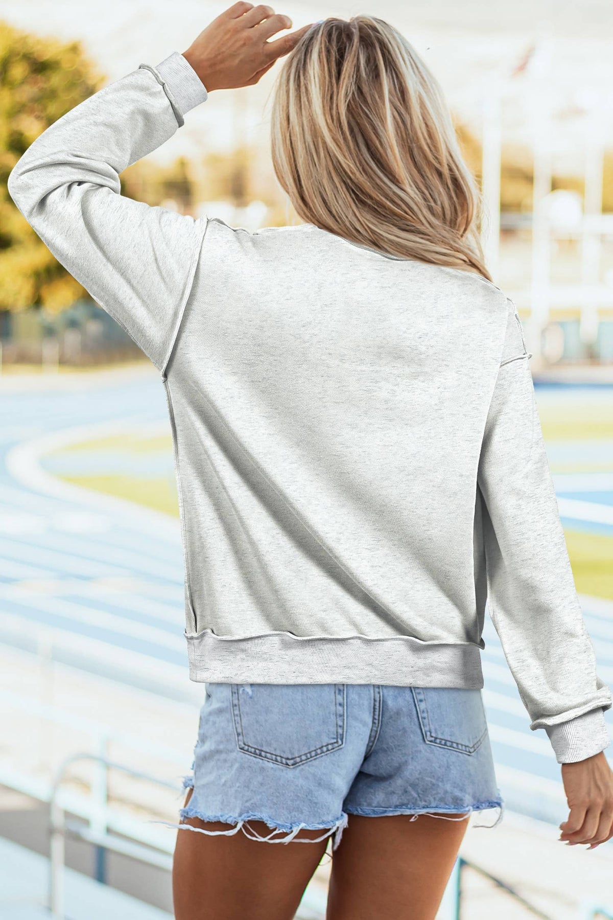 Game Day Oversize Reversible Mock Neck Sweatshirt | S-4X: Coffee / Missy / M Little Daisy Closet