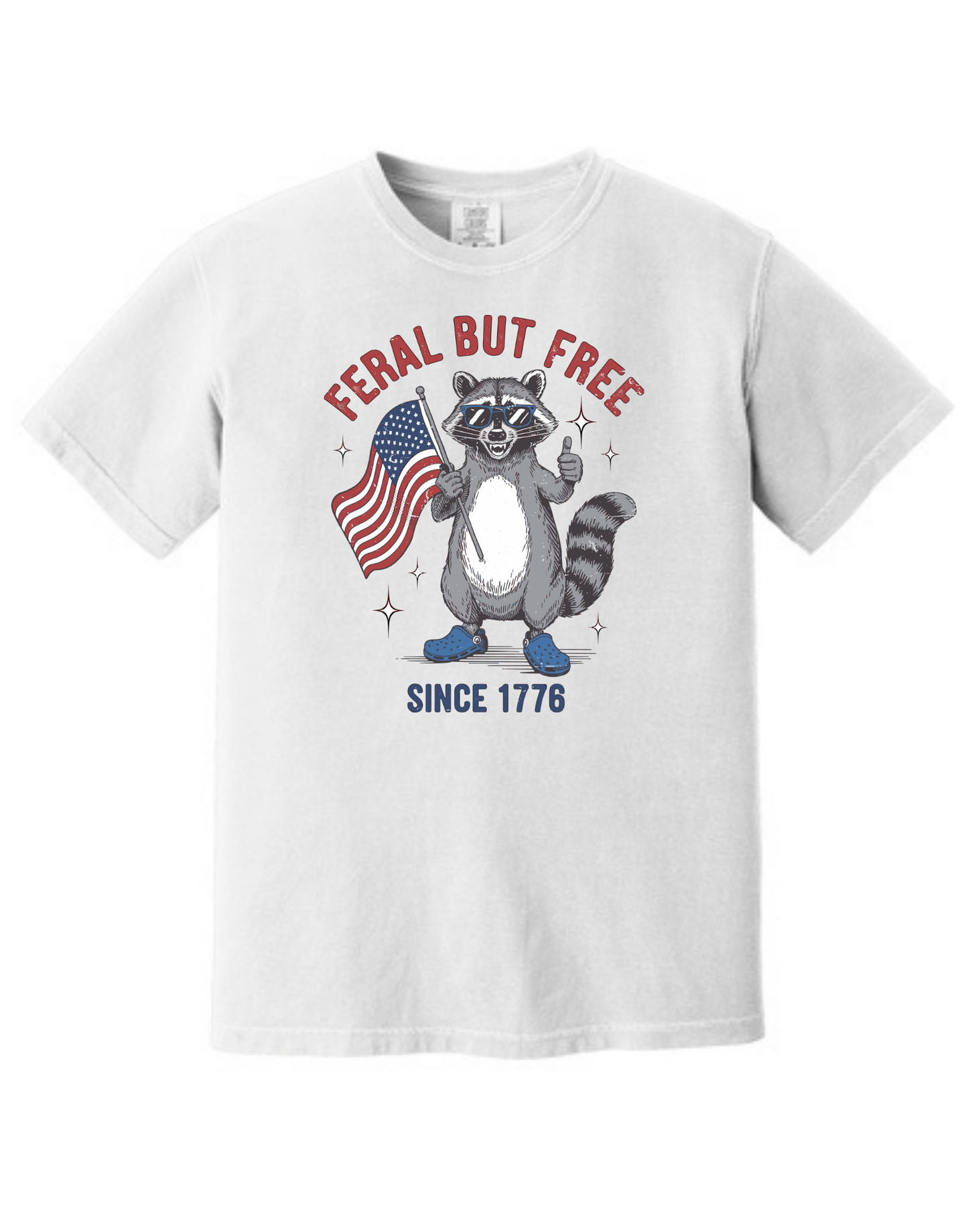 Unisex Feral But Free T-Shirt Gallery 334