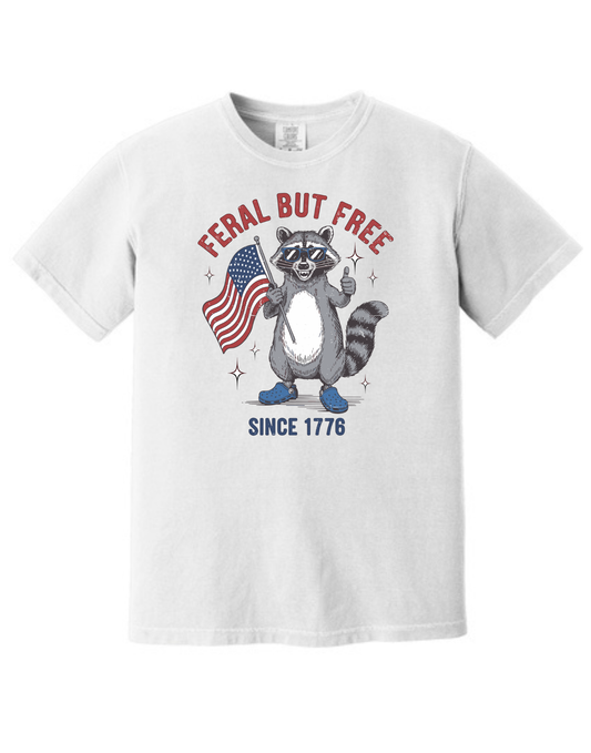 Unisex Feral But Free T-Shirt Gallery 334