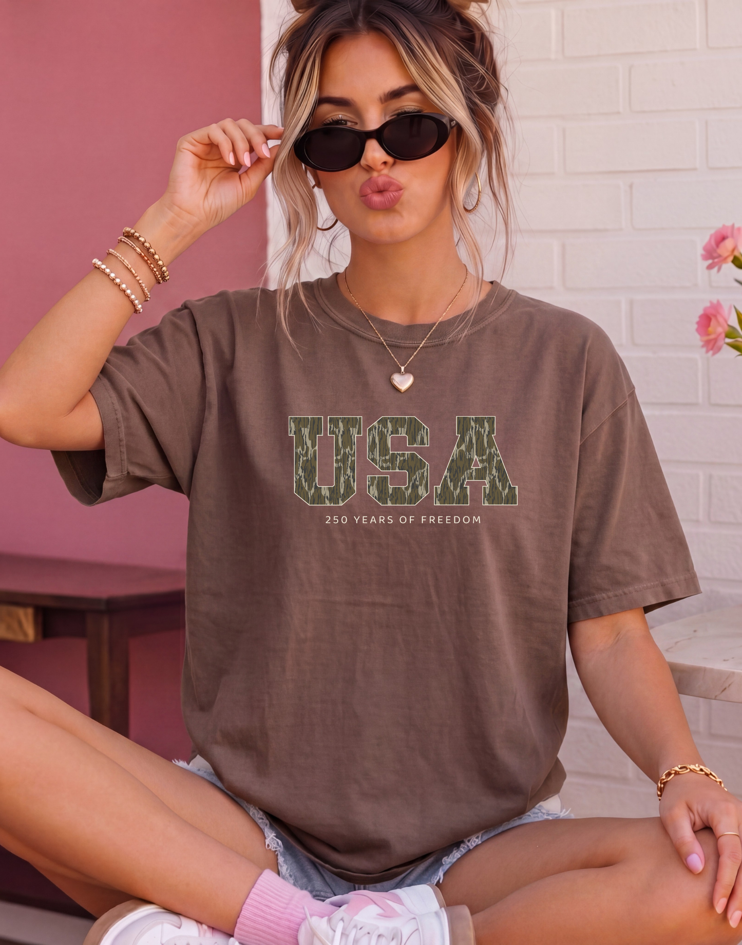 Bottomland USA T-Shirt Comfort Colors