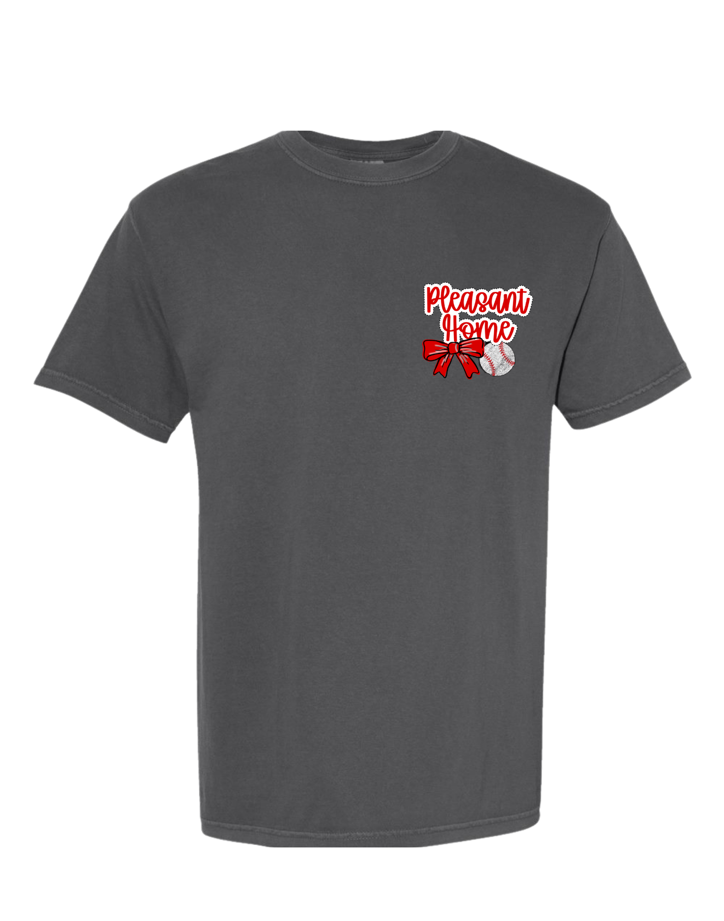 Pleasant Home Eagles Baseball Homeplate T-Shirt Gallery 334