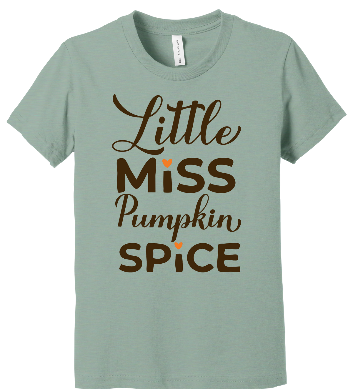 Youth Little Miss Pumpkin Spice - Short Sleeve T-Shirt Gallery 334
