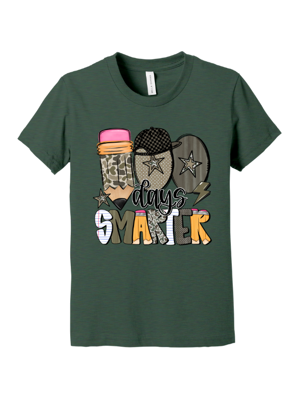 100 Days Smarter Youth & Toddler T-Shirt Gallery 334