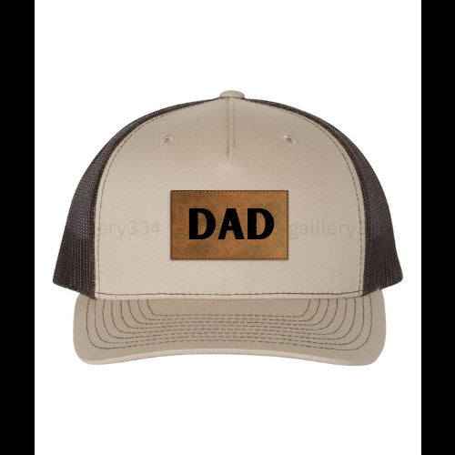 Father's Day Hat Dad Hat Gifts for Dad Leather Patch Hat - Dad Gallery 334