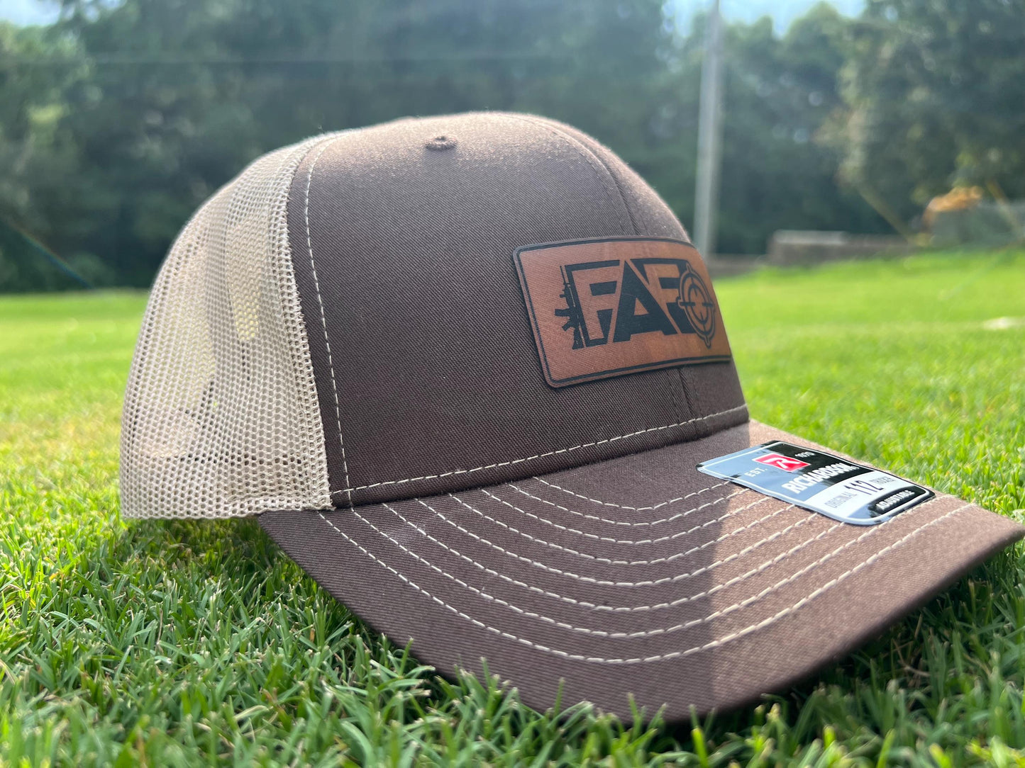 FAFO Richardson 112  Hat Second Amendment leather patch hat Gallery 334