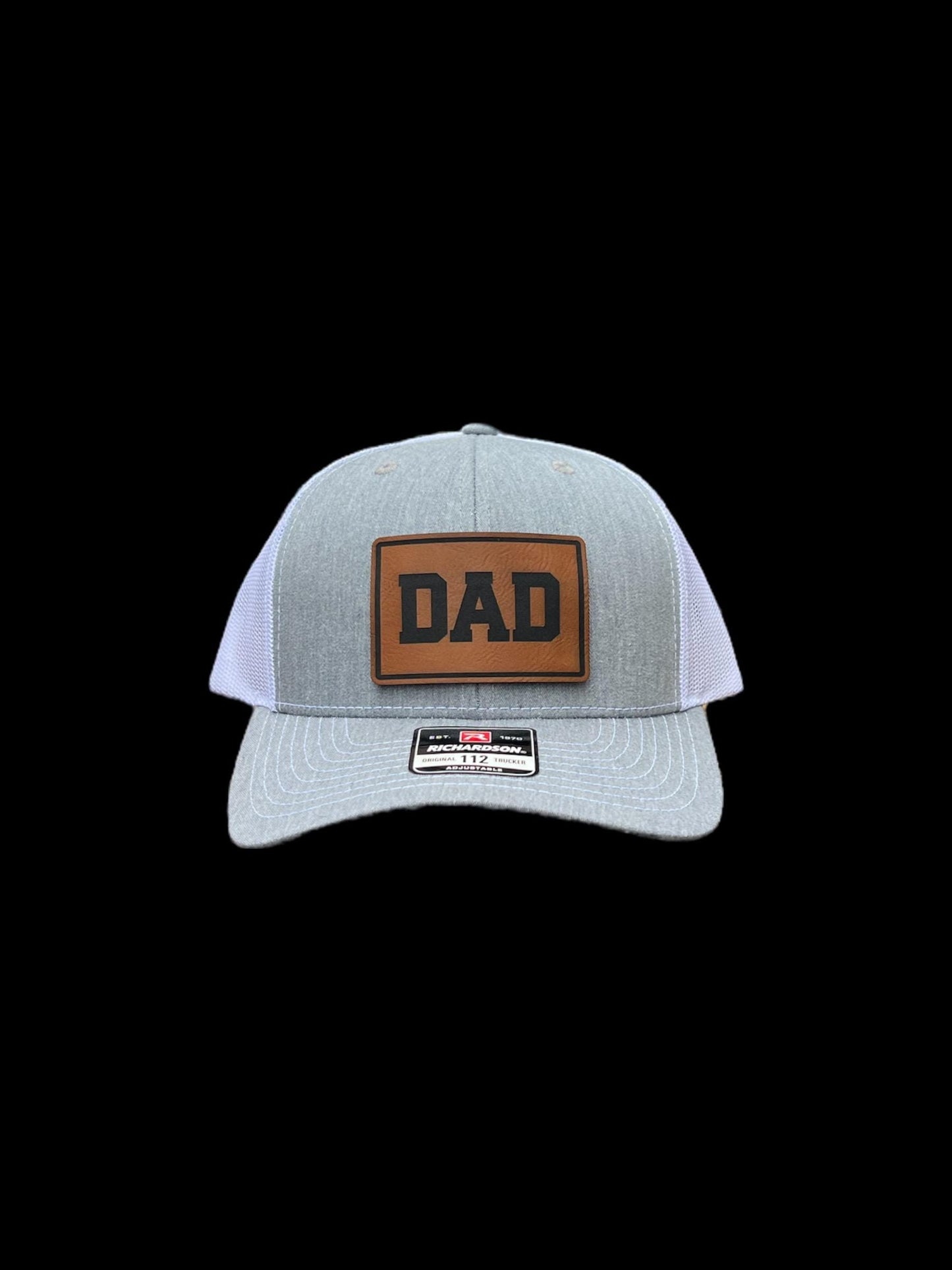 Dad Leatherette Rawhide Patch Hat Richardson 112 Gallery 334