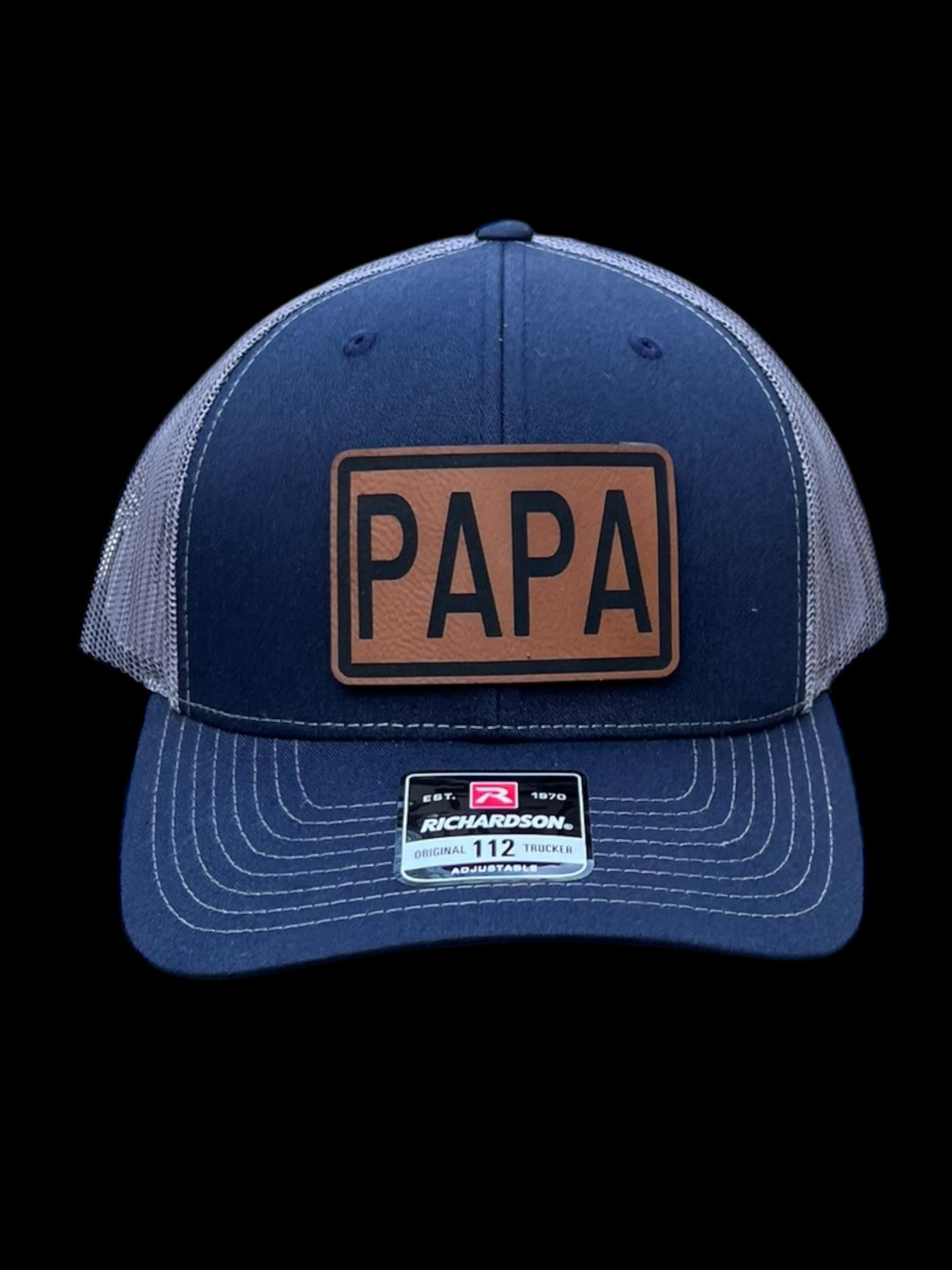 Papa Leatherette Rawhide Patch Hat Richardson 112 Gallery 334