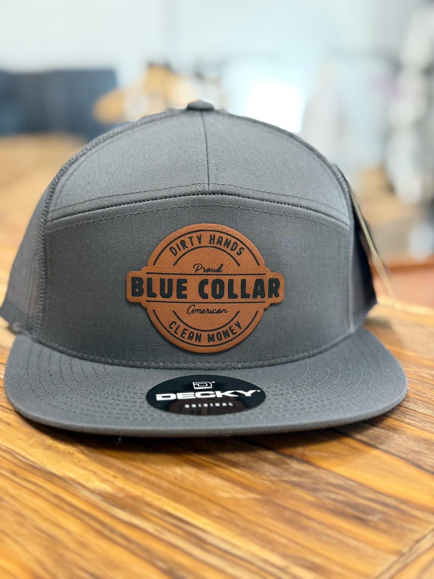 Dirty Hands Clean Money Blue Collar Camo Hats Gallery 334