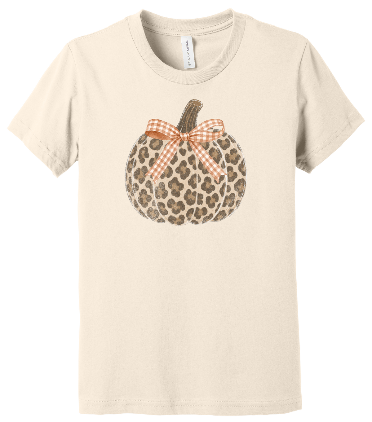 Youth Leopard Pumpkin - Short Sleeve T-Shirt Gallery 334