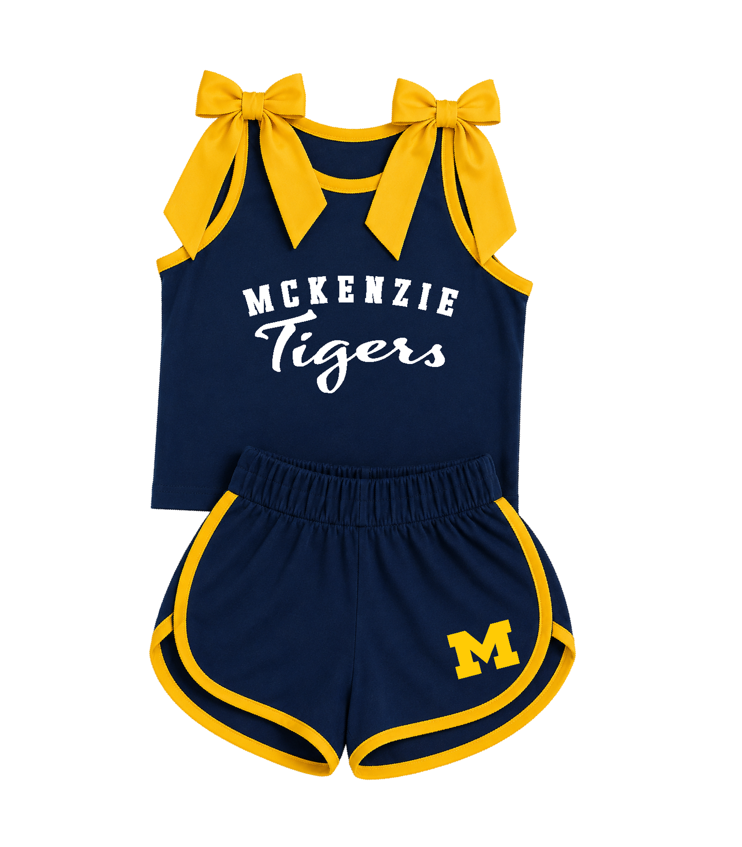 McKenzie Tigers Custom Spirit Set – Tank Top & Shorts (Pre-Order Deposit) Gallery 334