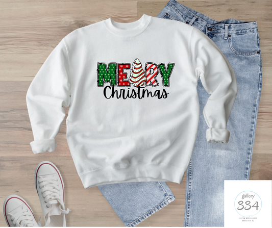 Merry Christmas Cake Christmas Sweater