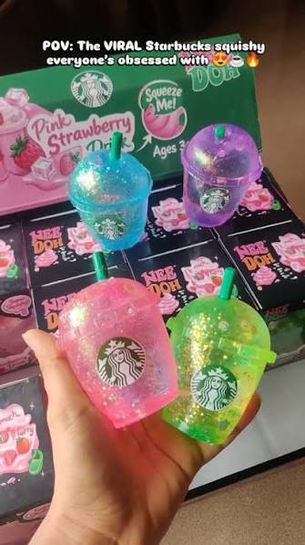 Schylling Needoh Pink Strawberry Drink Schylling