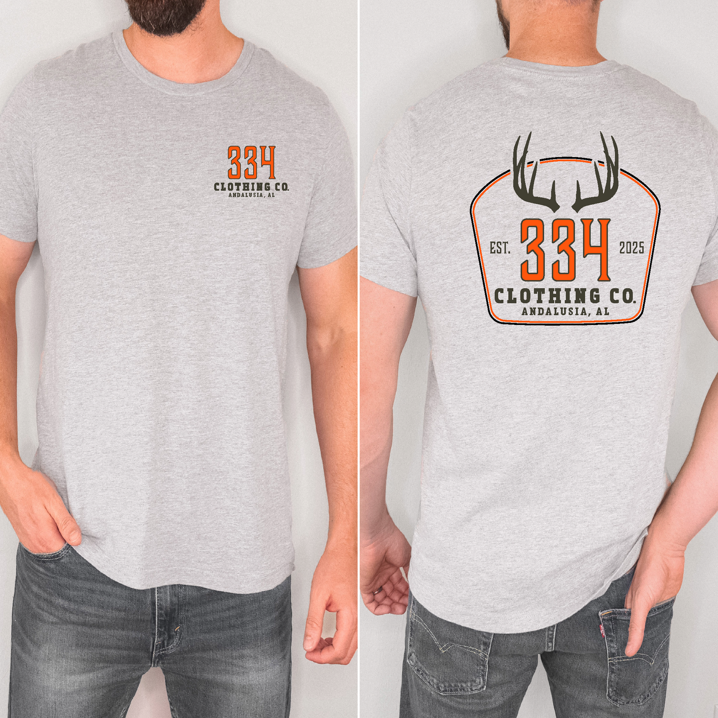 334 Antlers T-Shirt Gallery 334