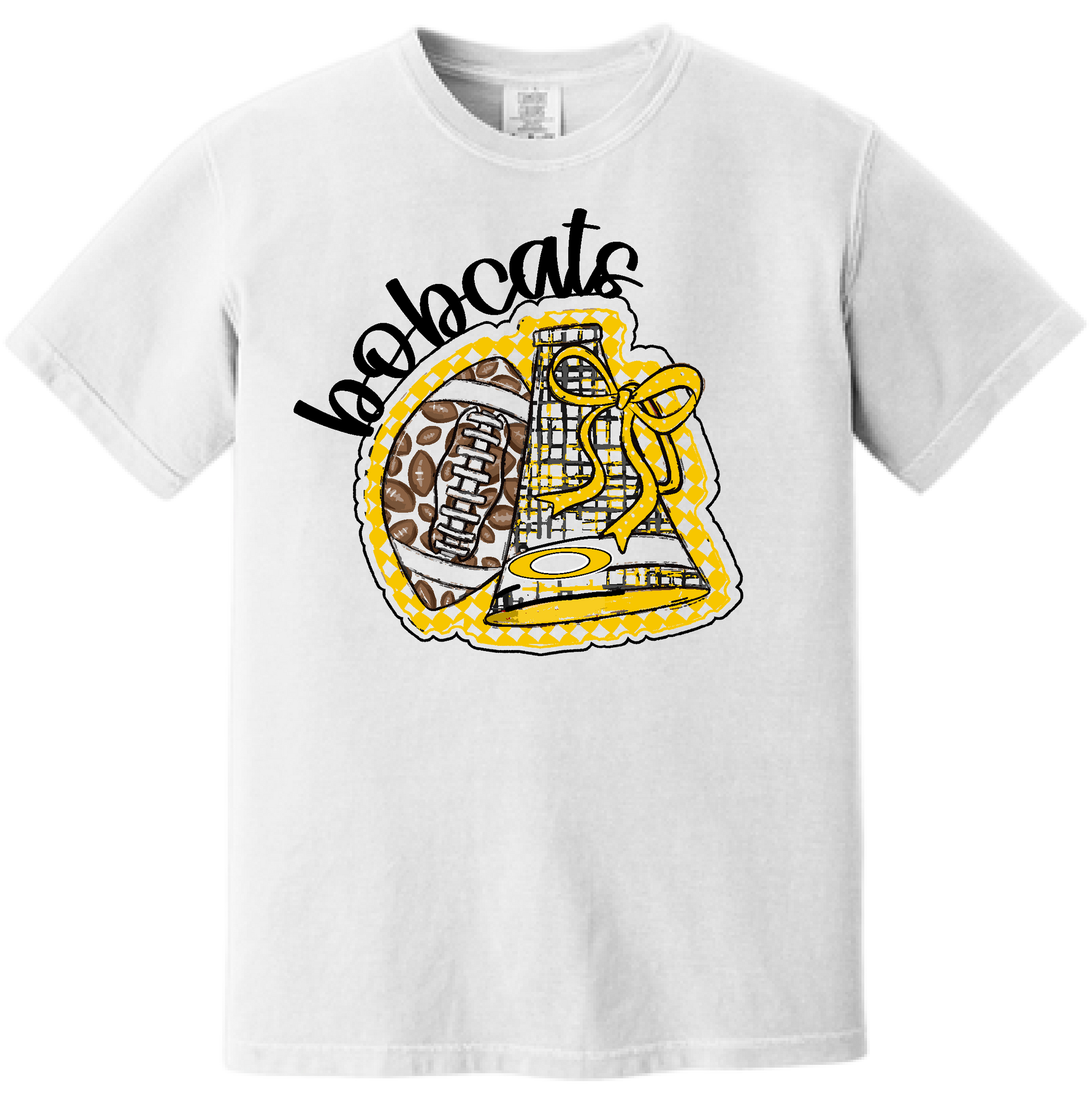 Opp Cheer Megaphone Game Day T-Shirt Gallery 334