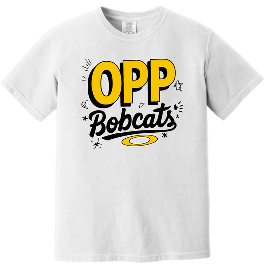 Opp Bobcats Doodle Game Day T-Shirt Gallery 334