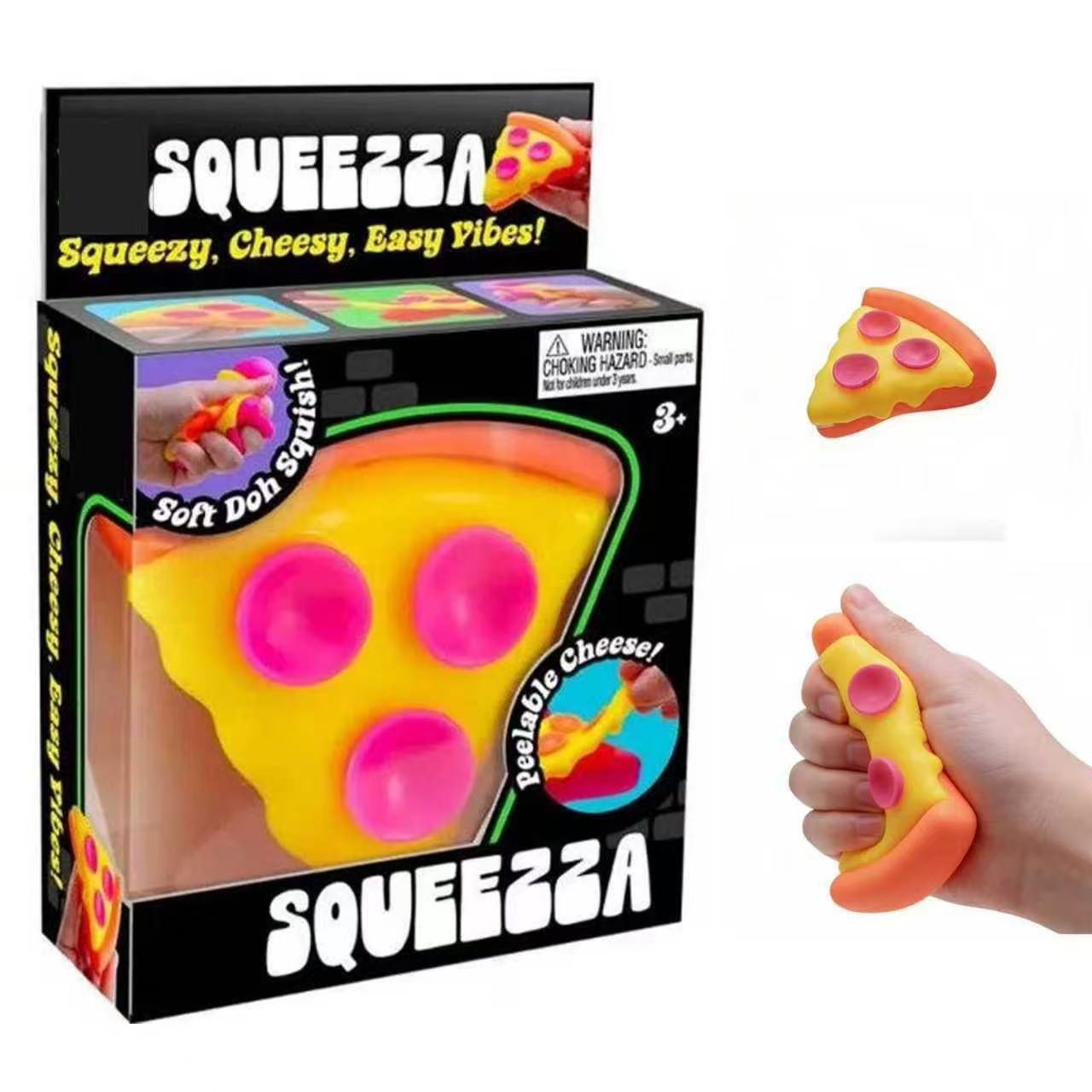Squeeza Pizza Squishy Squeeza