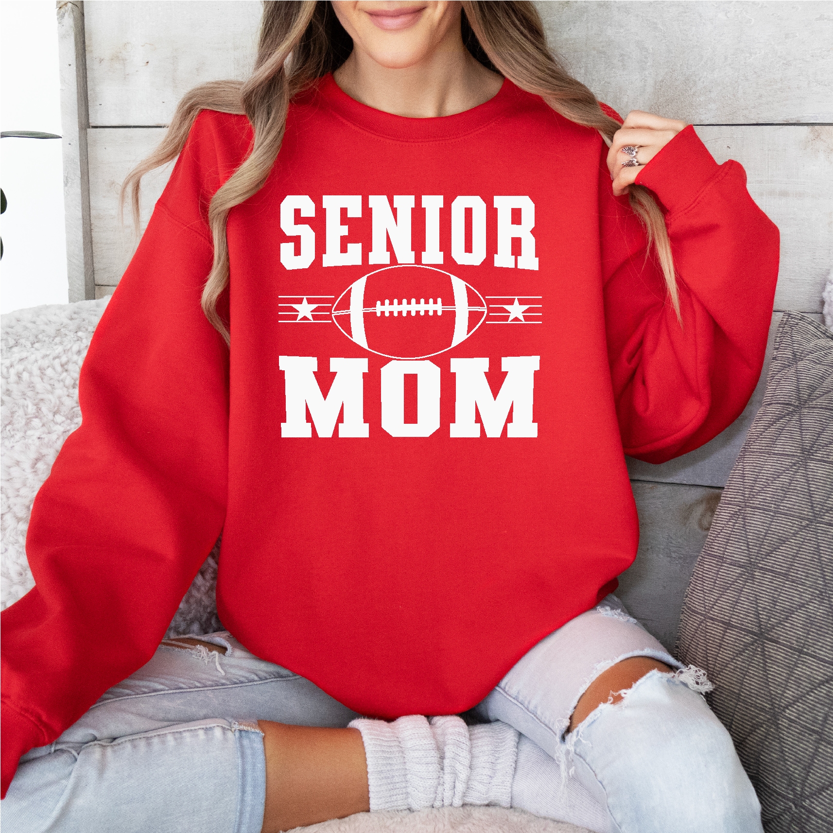 Senior Mom Football Sweatshirt Gallery 334