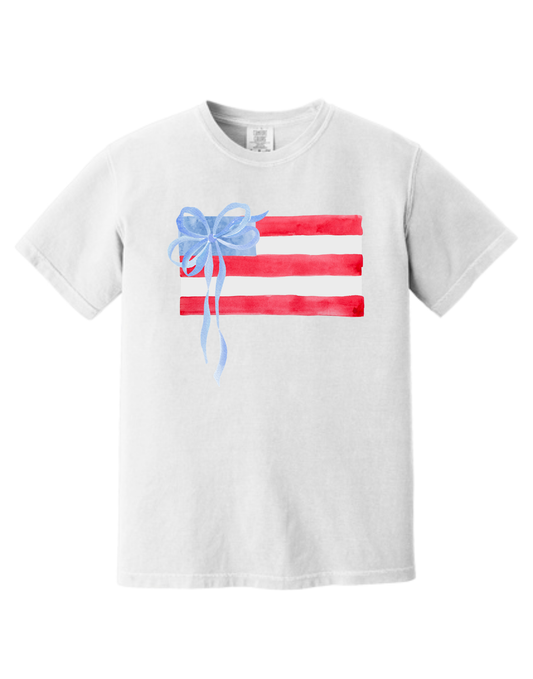 Women's Patriotic Flag Comfort Colors T-Shirt Gallery 334